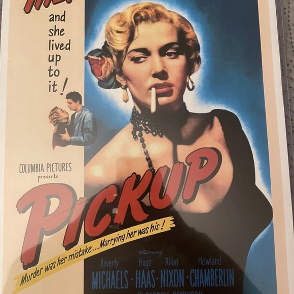 Movie Poster for Pickup 1951 Movie Starring Beverly Michaels - Picture 3 of 5